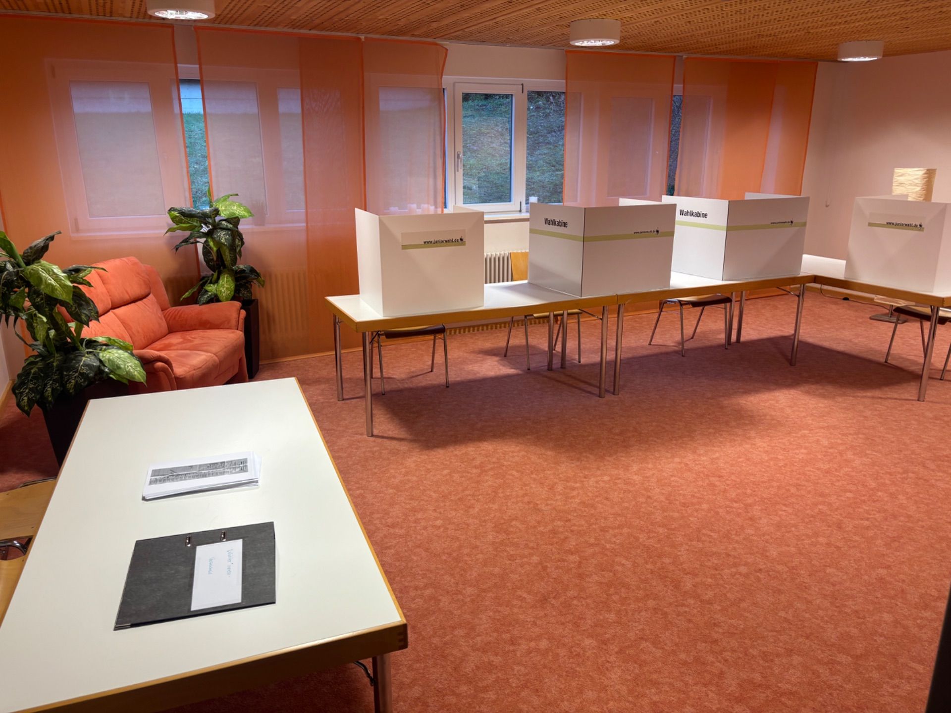 Das Wahllokal