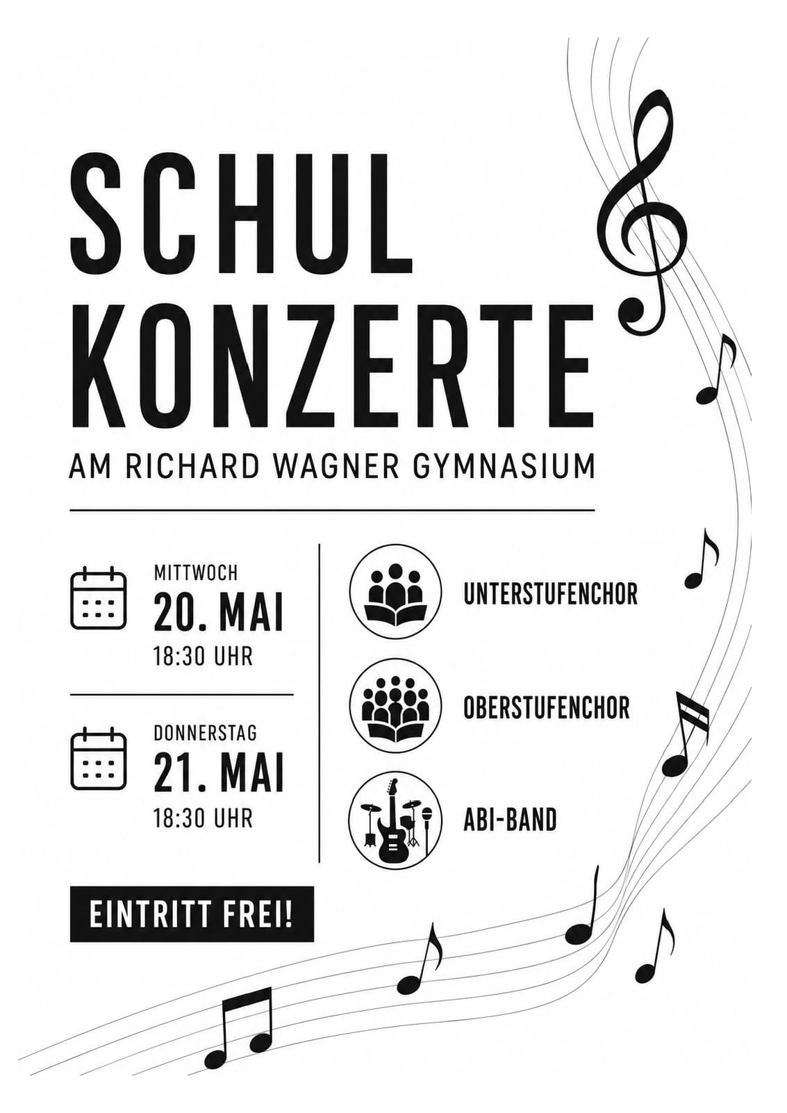 Konzertplakat